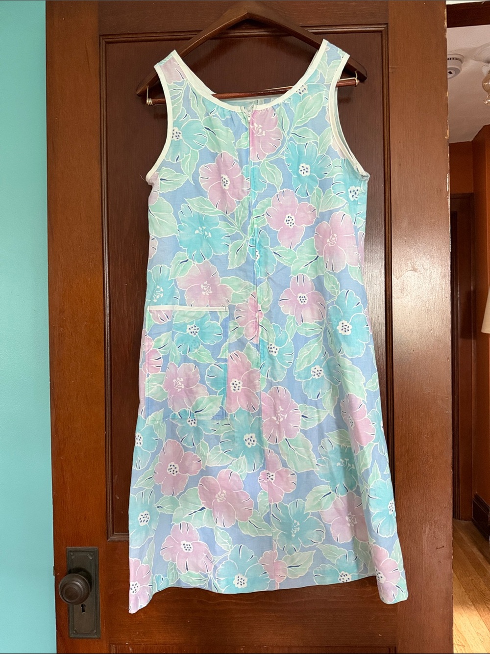 Vintage Floral Tank Dress